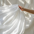 Hvitt Bambus Sengesett