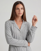 Lysegrå Bambus Pysjamas