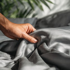 Gråt Bambus Sengetøj