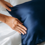 Marineblått Bambus Hotellputetrekk