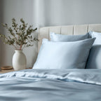 Himmelblåt Bambus Sengetøj