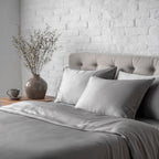 Gråt Bambus Sengetøj