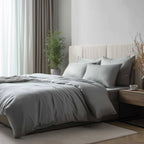 Gråt Bambus Sengetøj