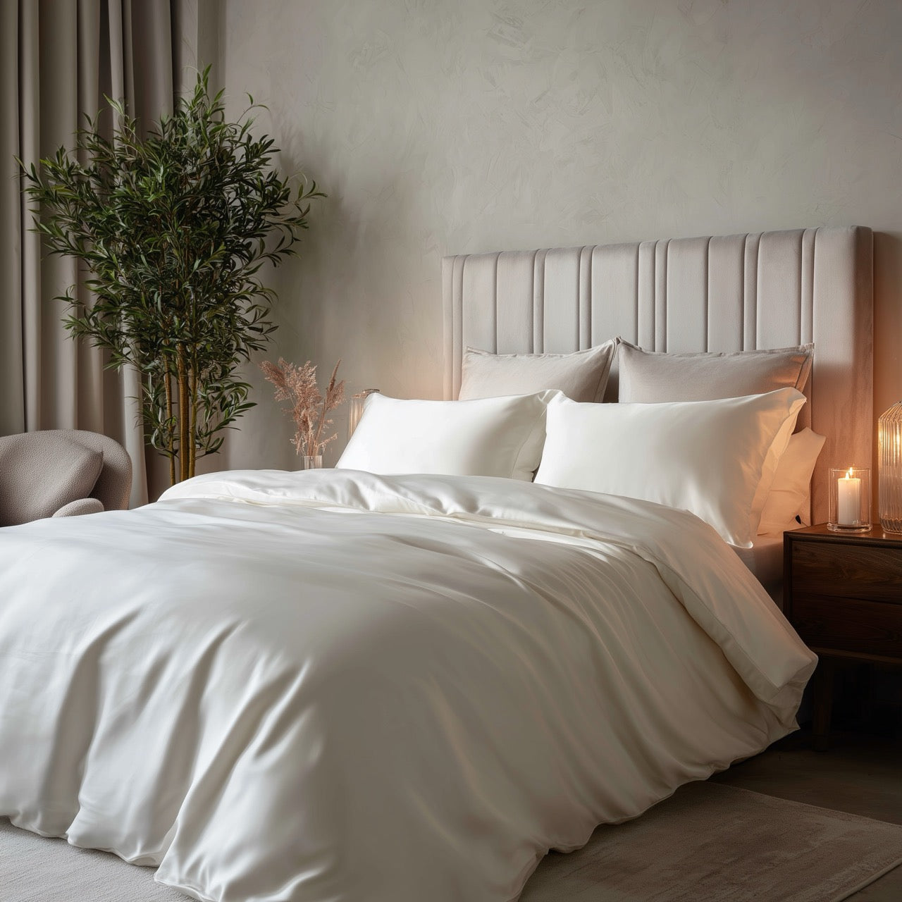 Hvidt Bambus Sengetøj