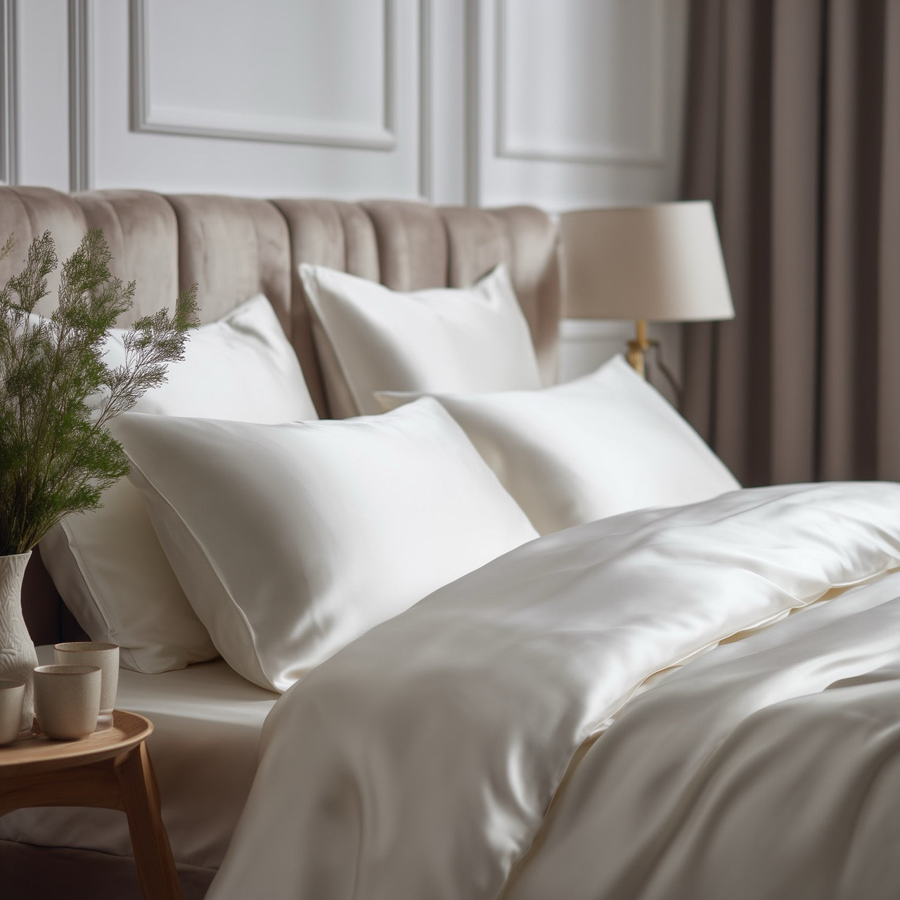 Hvidt Bambus Sengetøj